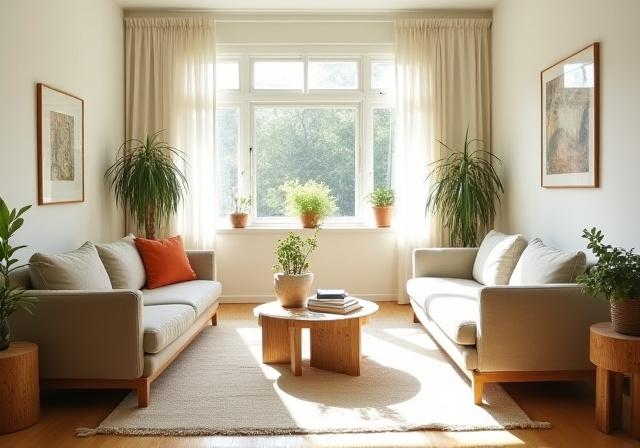 Beautifully designed budget living room