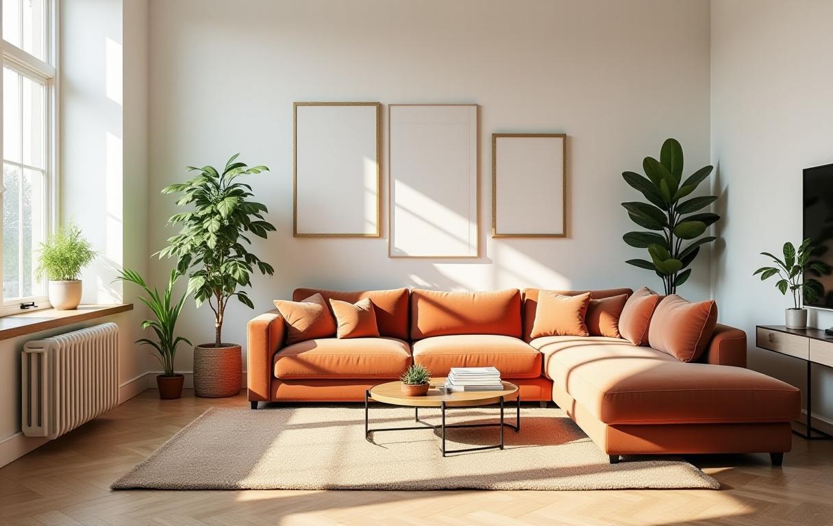 Cozy and budget-friendly New York living room transformation