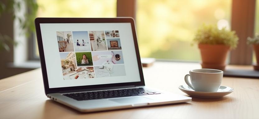 Creative digital moodboard sample